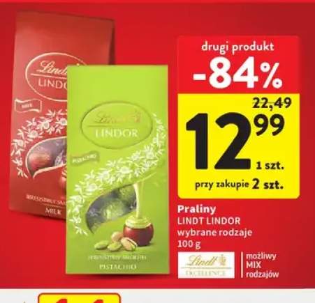 Praliny Lindt Lindor Milk +1 wariant