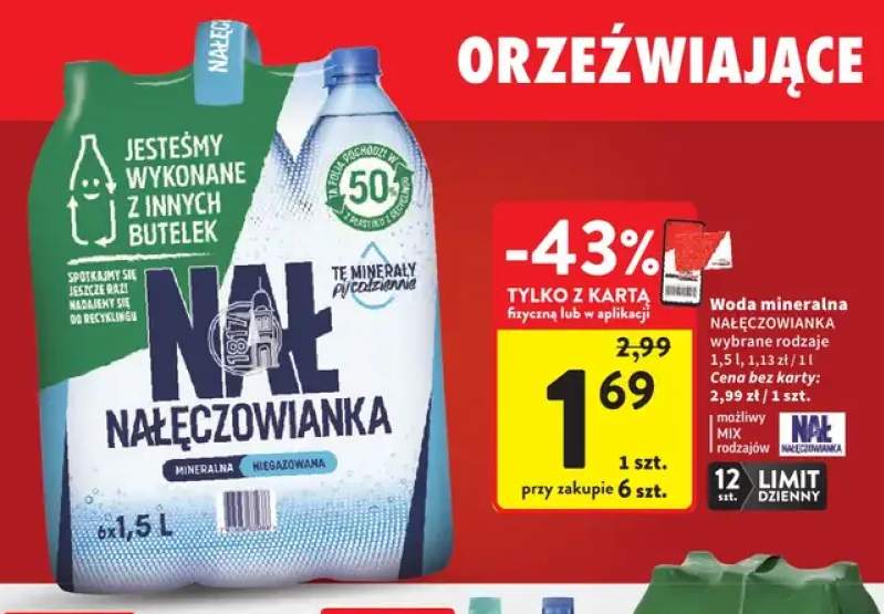 Woda mineralna Nałęczowianka