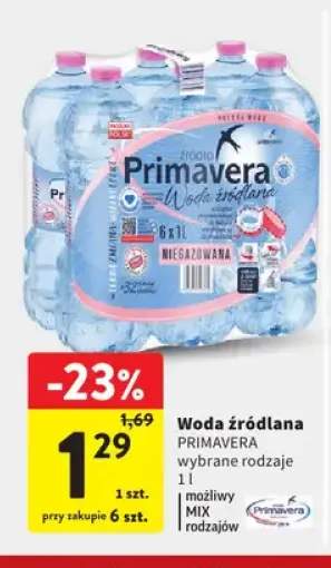 Woda źródlana Primavera