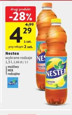 Herbata mrożona Nestea Lemon +1 wariant