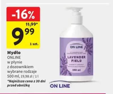 Mydło w płynie z dozownikiem On Line