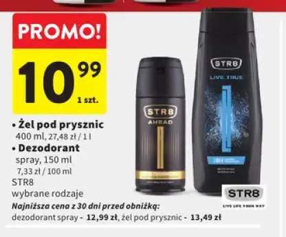 Żel pod prysznic STR8 Live True +1 wariant