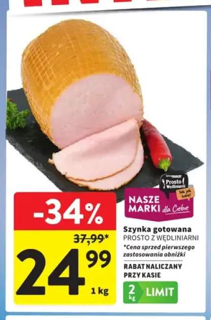 Szynka gotowana Prosto z Wędliniarni