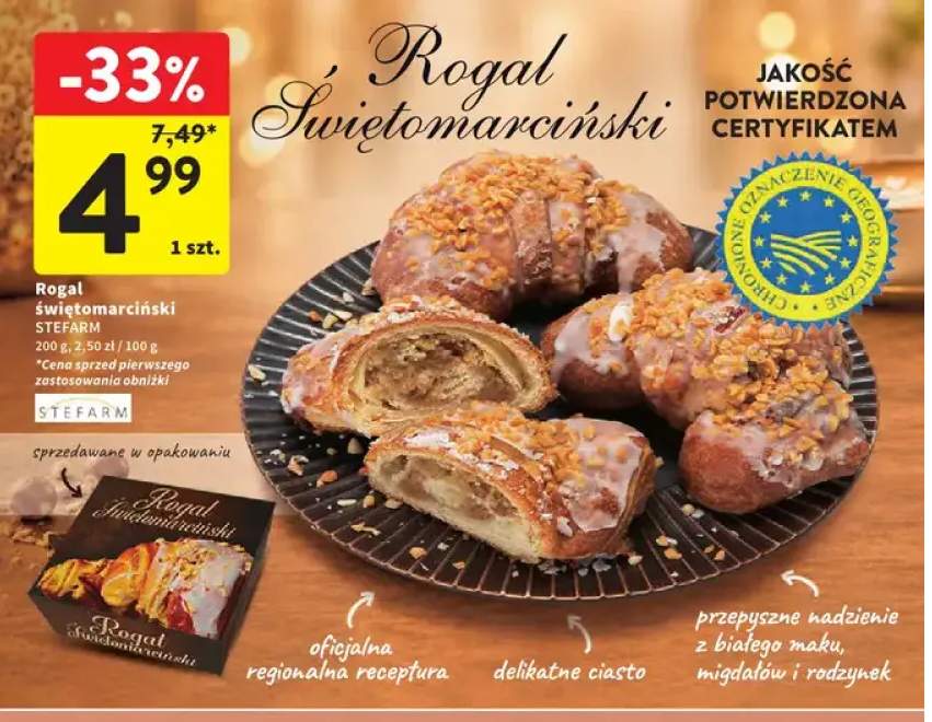 Rogal świętomarciński Stefarm