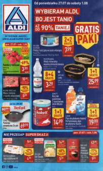Okładka gazetki Aldi