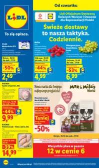 Okładka gazetki Lidl